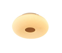 LED плафон VK LEADING LIGHT VK/04710/CE/D/W/W/35 OAK 30W 3000K WHITE/WOOD GRAIN CEILING LAMP