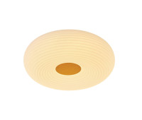 LED плафон VK LEADING LIGHT VK/04710/CE/D/W/W/50 OAK 40W 3000K WHITE/WOOD GRAIN CEILING LAMP