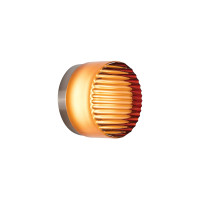 VK LEADING LIGHT VK/04711/WA/D/A/W GLACE 5W 3000K AMBER WALL LAMP VK LEADING LIGHT VK/04711/WA/D/A/W GLACE 5W 3000K AMBER WALL LAMP