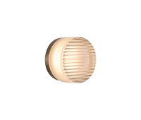 VK LEADING LIGHT VK/04711/WA/D/TR/W GLACE 5W 3000K TRANSPARENT WALL LAMP
