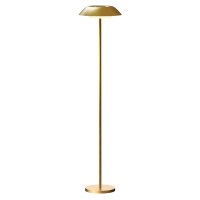 VK LEADING LIGHT VK/04713/FL/BS/W MIRA 8W 3000K MATT BRASS FLOOR LAMP VK LEADING LIGHT VK/04713/FL/BS/W MIRA 8W 3000K MATT BRASS FLOOR LAMP