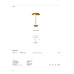 VK LEADING LIGHT VK/04713/TL/BS/W MIRA 8W 3000K MATT BRASS TABLE LAMP VK LEADING LIGHT VK/04713/TL/BS/W MIRA 8W 3000K MATT BRASS TABLE LAMP