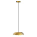 LED пендел VK LEADING LIGHT VK/04714/PE/BS/W MIRA 4W 3000K MATT BRASS PENDANT LAMP