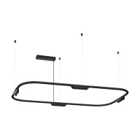 VK LEADING LIGHT VK/04715/PE/D/B/W/113 CORE 25W 3000K BLACK PENDANT LAMP VK LEADING LIGHT VK/04715/PE/D/B/W/113 CORE 25W 3000K BLACK PENDANT LAMP