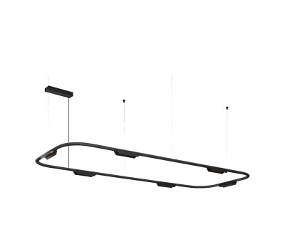 VK LEADING LIGHT VK/04715/PE/D/B/W/163 CORE 38W 3000K BLACK PENDANT LAMP VK LEADING LIGHT VK/04715/PE/D/B/W/163 CORE 38W 3000K BLACK PENDANT LAMP