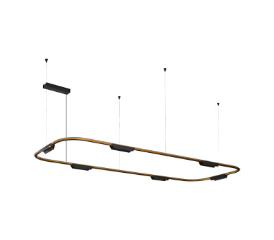 VK LEADING LIGHT VK/04715/PE/D/GDB/W/163 CORE 38W 3000K GOLD/BLACK PENDANT LAMP VK LEADING LIGHT VK/04715/PE/D/GDB/W/163 CORE 38W 3000K GOLD/BLACK PENDANT LAMP