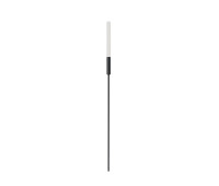 VK LEADING LIGHT VK/04716/B/W/100 MIM 1W 3000K BLACK GARDEN BOLLARD LAMP IP65