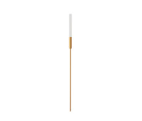 VK LEADING LIGHT VK/04716/BS/W/100 MIM 1W 3000K BRASS GARDEN BOLLARD LAMP IP65