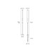 VK LEADING LIGHT VK/04716/B/W/80 MIM 1W 3000K BLACK GARDEN BOLLARD LAMP IP65 VK LEADING LIGHT VK/04716/B/W/80 MIM 1W 3000K BLACK GARDEN BOLLARD LAMP IP65