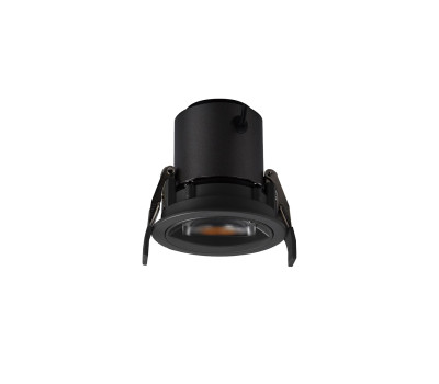 VK LEADING LIGHT VK/04720/B/C CUT BLACK 12W 4000K RECESSED DOWNLIGHT LAMP VK LEADING LIGHT VK/04720/B/C CUT BLACK 12W 4000K RECESSED DOWNLIGHT LAMP