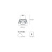 VK LEADING LIGHT VK/04720/B/C CUT BLACK 12W 4000K RECESSED DOWNLIGHT LAMP VK LEADING LIGHT VK/04720/B/C CUT BLACK 12W 4000K RECESSED DOWNLIGHT LAMP