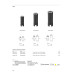 VK LEADING LIGHT VK/04725/MC/W MOOM 9W 3000K SILVER RECESSED DOWNLIGHT LAMP IP67 VK LEADING LIGHT VK/04725/MC/W MOOM 9W 3000K SILVER RECESSED DOWNLIGHT LAMP IP67