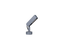 VK LEADING LIGHT VK/04726/G/W ROBI 5W 3000K GREY GARDEN PROJECTOR LAMP IP65