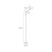 VK LEADING LIGHT VK/04727/G/W/90 ROBI 5W 3000K GREY GARDEN BOLLARD LAMP IP65 VK LEADING LIGHT VK/04727/G/W/90 ROBI 5W 3000K GREY GARDEN BOLLARD LAMP IP65