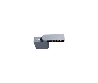 VK LEADING LIGHT VK/04728/G/W ROBI 5W 3000K GREY FACADE WALL LAMP IP65