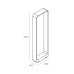 VK LEADING LIGHT VK/04729/B/W/60 BRACE 6W 3000K ANTHRACITE GARDEN BOLLARD LAMP IP65 VK LEADING LIGHT VK/04729/B/W/60 BRACE 6W 3000K ANTHRACITE GARDEN BOLLARD LAMP IP65