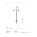 VK LEADING LIGHT VK/04731/RB/WW ROSE 3x4.5W 2700K RUST BROWN GARDEN BOLLARD LAMP IP65 VK LEADING LIGHT VK/04731/RB/WW ROSE 3x4.5W 2700K RUST BROWN GARDEN BOLLARD LAMP IP65