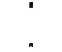 VK LEADING LIGHT VK/04732/PE/B/W AIRA 5.6W 3000K BLACK PENDANT LAMP
