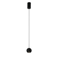 VK LEADING LIGHT VK/04732/PE/B/W AIRA 5.6W 3000K BLACK PENDANT LAMP