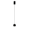 VK LEADING LIGHT VK/04732/PE/B/W AIRA 5.6W 3000K BLACK PENDANT LAMP