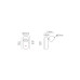 LED аплик с ключ VK LEADING LIGHT VK/04732/WA/B/W AIRA 5.6W 3000K BLACK WALL LAMP