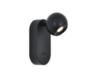 VK LEADING LIGHT VK/04732/WA/B/W AIRA 5.6W 3000K BLACK WALL LAMP VK LEADING LIGHT VK/04732/WA/B/W AIRA 5.6W 3000K BLACK WALL LAMP