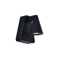 VK LEADING LIGHT VK/04733/WA/B/W TREK 6W 3000K BLACK WALL LAMP