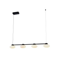 VK LEADING LIGHT VK/04734/PE/B/W/4 DIVA 27W 3000K BLACK PENDANT LAMP VK LEADING LIGHT VK/04734/PE/B/W/4 DIVA 27W 3000K BLACK PENDANT LAMP