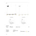 VK LEADING LIGHT VK/04734/PE/B/W/4 DIVA 27W 3000K BLACK PENDANT LAMP VK LEADING LIGHT VK/04734/PE/B/W/4 DIVA 27W 3000K BLACK PENDANT LAMP