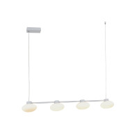VK LEADING LIGHT VK/04734/PE/W/W/4 DIVA 27W 3000K WHITE PENDANT LAMP VK LEADING LIGHT VK/04734/PE/W/W/4 DIVA 27W 3000K WHITE PENDANT LAMP