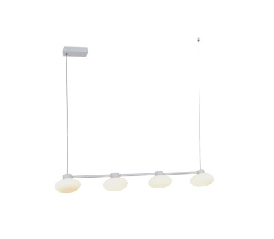 VK LEADING LIGHT VK/04734/PE/W/W/4 DIVA 27W 3000K WHITE PENDANT LAMP VK LEADING LIGHT VK/04734/PE/W/W/4 DIVA 27W 3000K WHITE PENDANT LAMP