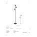 LED лампион VK LEADING LIGHT VK/04735/FL/B/W/3 POP 17.8W 3000K BLACK FLOOR LAMP LED лампион VK LEADING LIGHT VK/04735/FL/B/W/3 POP 17.8W 3000K BLACK FLOOR LAMP