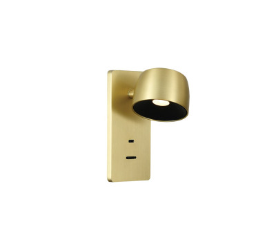 LED аплик с ключ и USB изход VK LEADING LIGHT VK/04735/WA/GD/W/USB POP 5.8W 3000K GOLD WALL LAMP LED аплик с ключ и USB изход VK LEADING LIGHT VK/04735/WA/GD/W/USB POP 5.8W 3000K GOLD WALL LAMP
