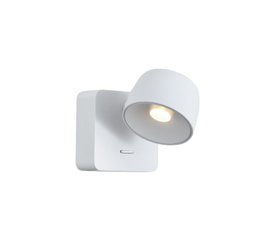 LED аплик с ключ VK LEADING LIGHT VK/04735/WA/W/W POP 5.8W 3000K WHITE WALL LAMP LED аплик с ключ VK LEADING LIGHT VK/04735/WA/W/W POP 5.8W 3000K WHITE WALL LAMP