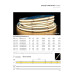 VK LEADING LIGHT VK/24/COBW/940/528 LED COB STRIP 528 leds/m 14W 4000K 24V DC IP65