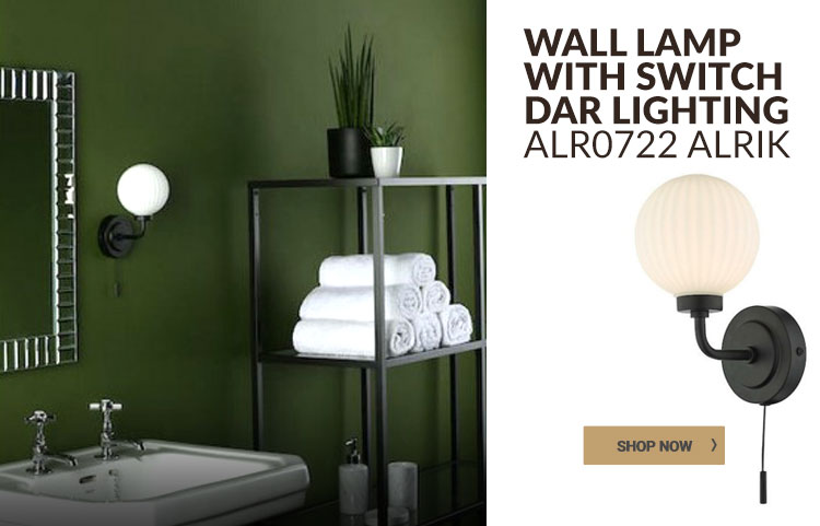 Bathroom wall lamp